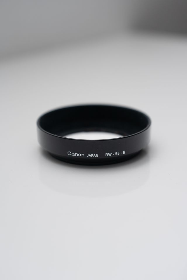 Parasol Canon BW-55-B para FD35mm F2