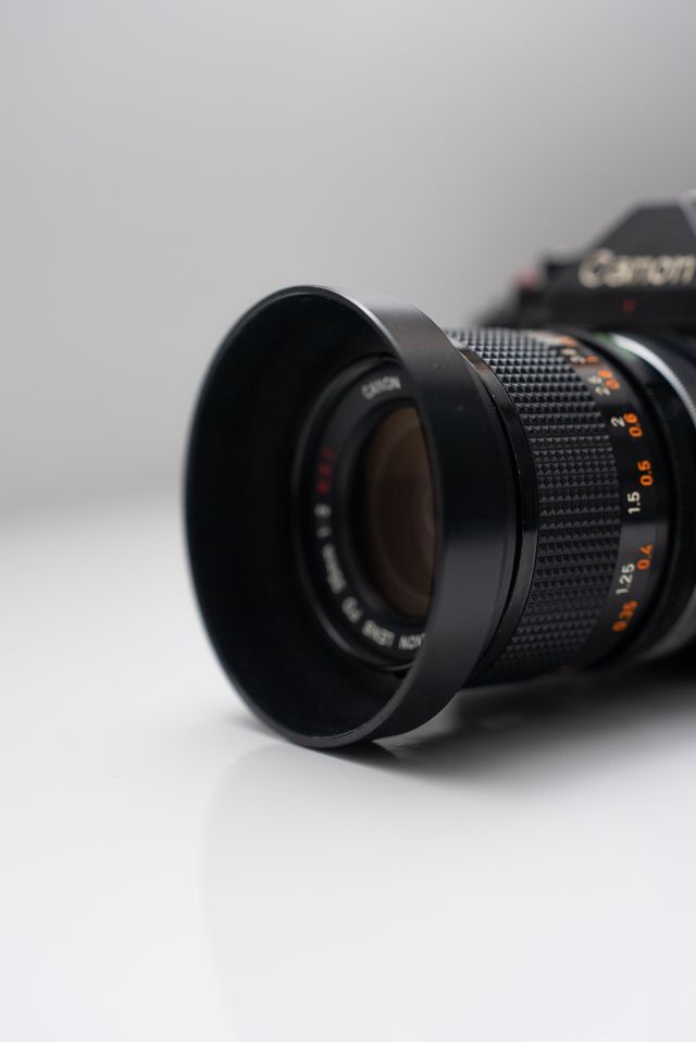 Parasol Canon BW-55-B para FD35mm F2