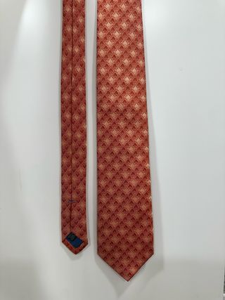 Corbata Olimpo Roja y Dorada