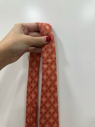 Corbata Olimpo Roja y Dorada