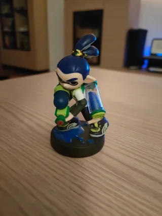 Amiibo Inkling Boy Azul Nintendo