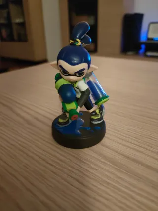 Amiibo Inkling Boy Azul Nintendo