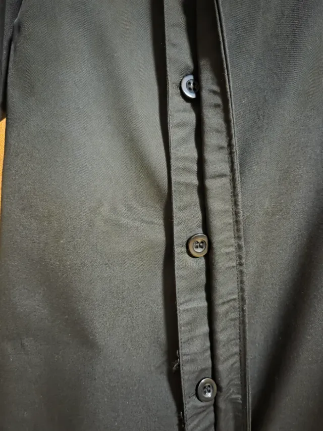 Chaqueta Cocinero Negra Manga Corta