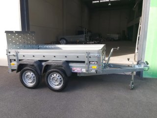 REMOLQUE PLATAFORMA GALVANIZADO 2 EJES