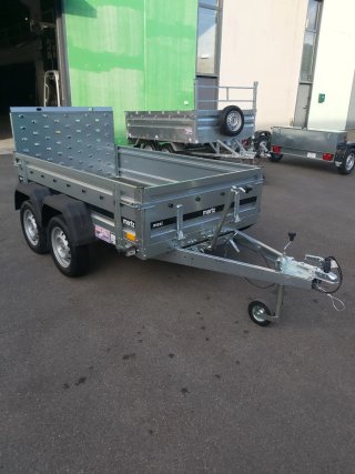 REMOLQUE PLATAFORMA GALVANIZADO 2 EJES