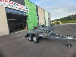 REMOLQUE PLATAFORMA GALVANIZADO 2 EJES
