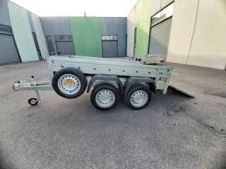 REMOLQUE PLATAFORMA GALVANIZADO 2 EJES