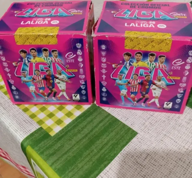 Caja Cromos Liga Este 25-26  2 Cajas €60