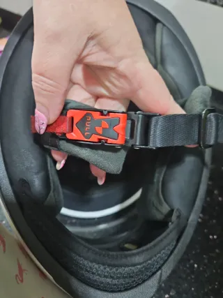 Casco Moto Nitro Racing Blanco