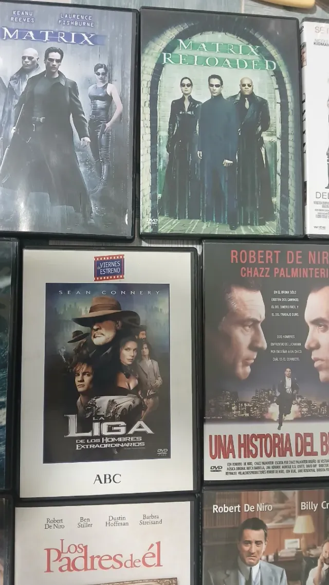 15 Películas DVD Acción/Ciencia Ficción