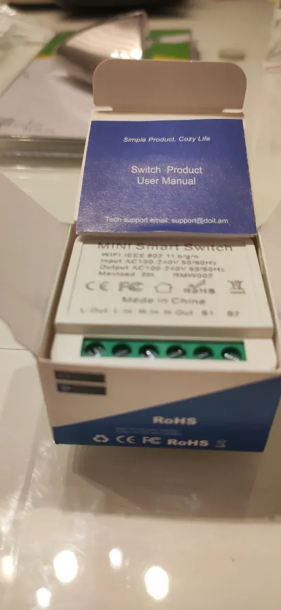 4 Interruptores Inteligentes Wifi Mini Smart Swith