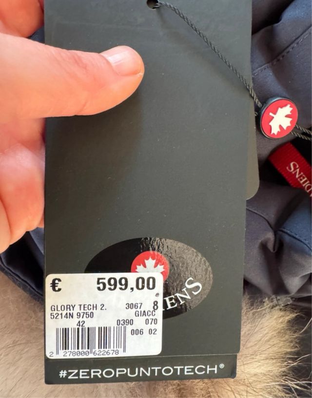 Giubbotto Canadiens Blu nuovo