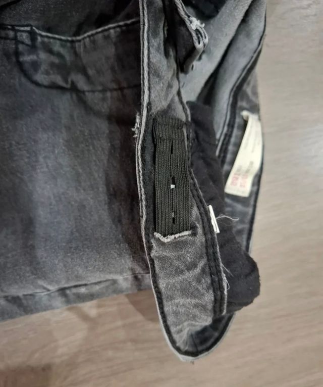 Vaqueros negros niña