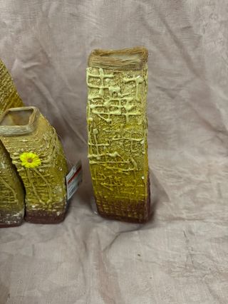 Lote de 9 jarrones decorativos