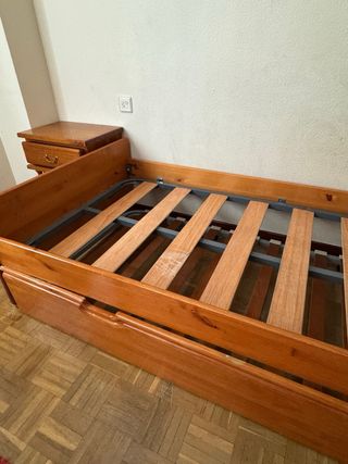 Cama nido madera 90x190