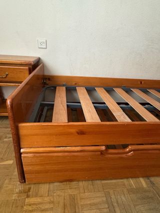 Cama nido madera 90x190