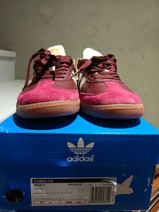 Adidas Samba nuove bordeaux e bianche