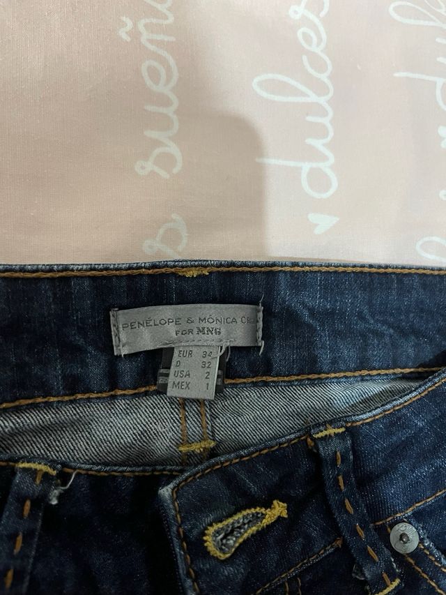 Pantalón vaquero tiro bajo