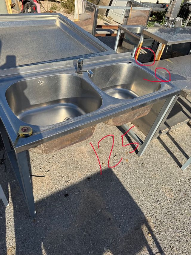 Mesa para horno de pizza