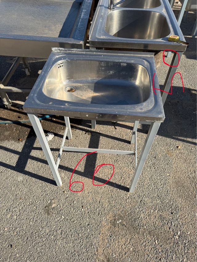 Mesa para horno de pizza