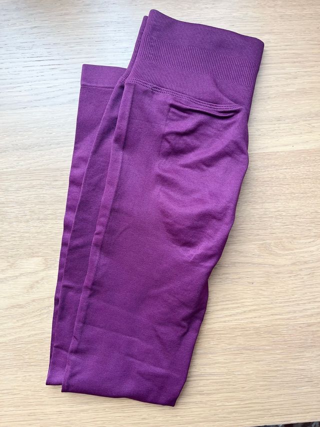Leggings Shein Push Up Morado