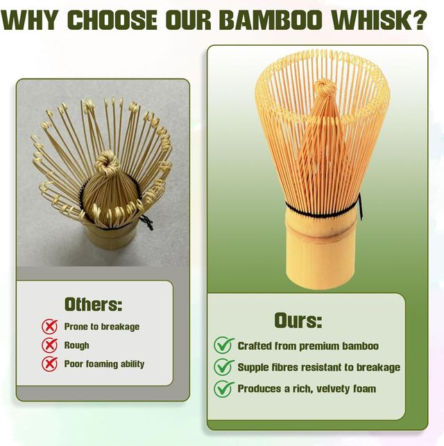 Set de Té Matcha de 3 Piezas