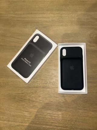 Custodia con batteria Apple iPhone X/XS nera