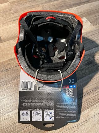 Casco Moltó Niñ@ 2-5 años Rojo/Blanco