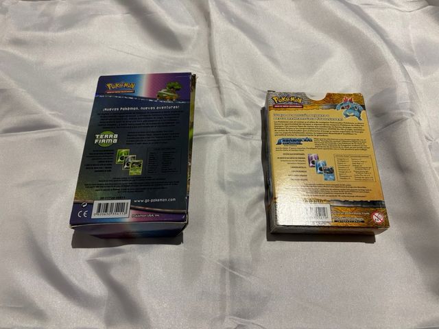 Scatole e buste vuote Pokémon Diamante Perla e HGS