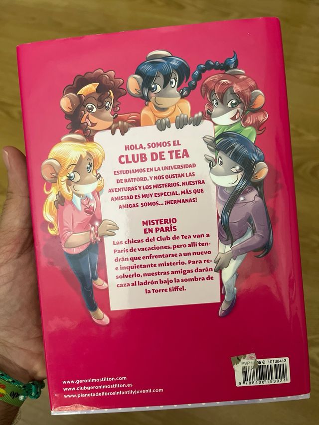 Libro Misterio en París: Tea Stilton 4