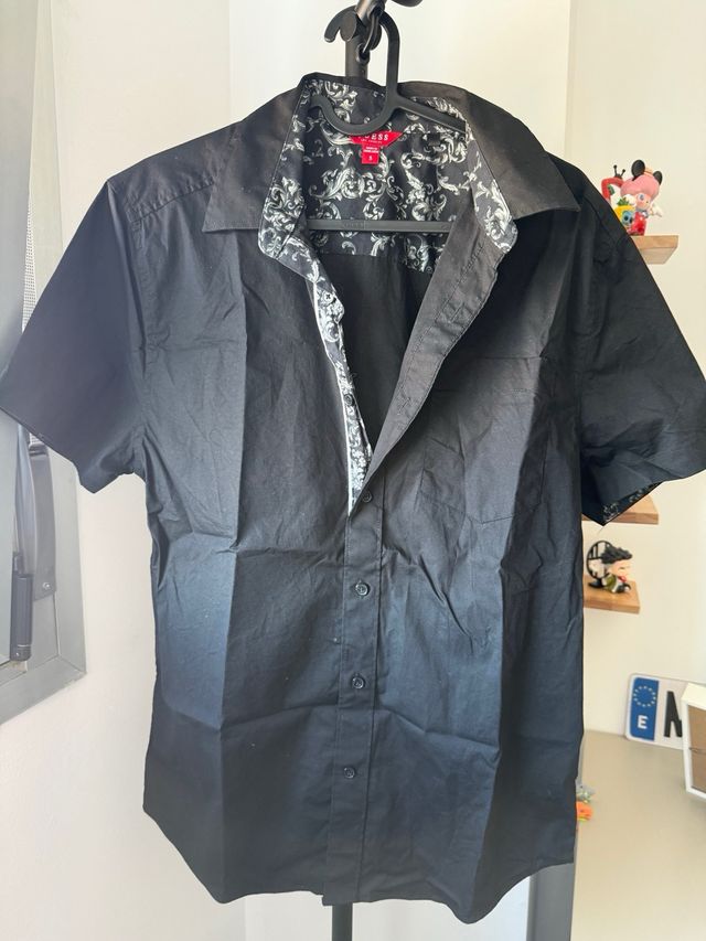 Camisa Guess Negra Talla S