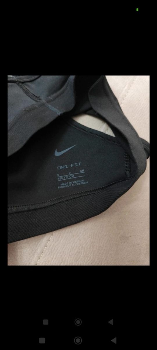 Set 2 Top Sportivi Nike Bambina Taglia S/M