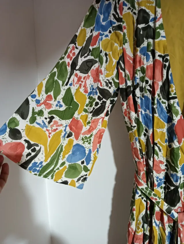 Vestido estampado SKFK