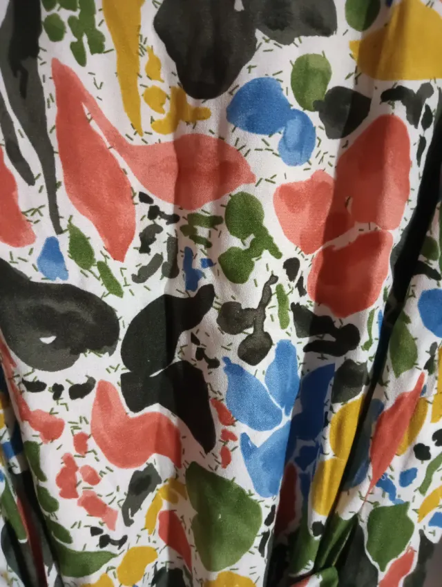 Vestido estampado SKFK