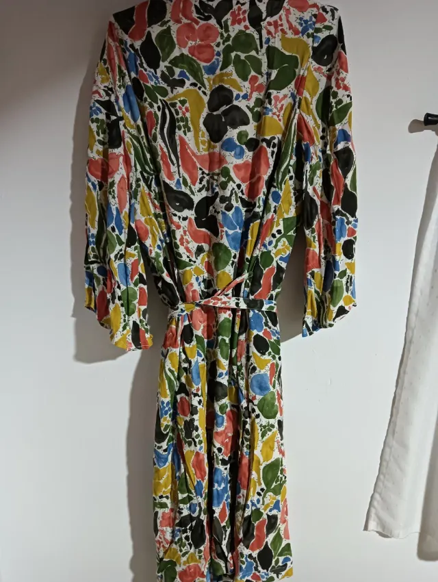 Vestido estampado SKFK