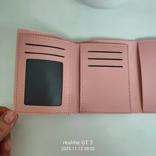 Monedero Billetero Rosa