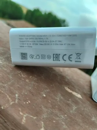 Caricabatterie Xiaomi 67W + Cavo USB-C