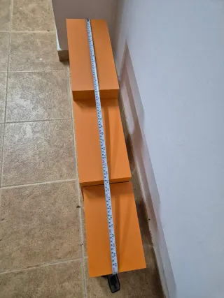 Estanterías Cubo Naranja (Set 3)