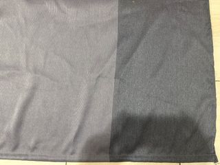 Cortinas oscuridad total grises.