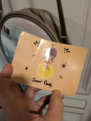 Bolso redondo Sweet Candy estampado