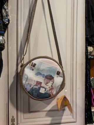 Bolso redondo Sweet Candy estampado