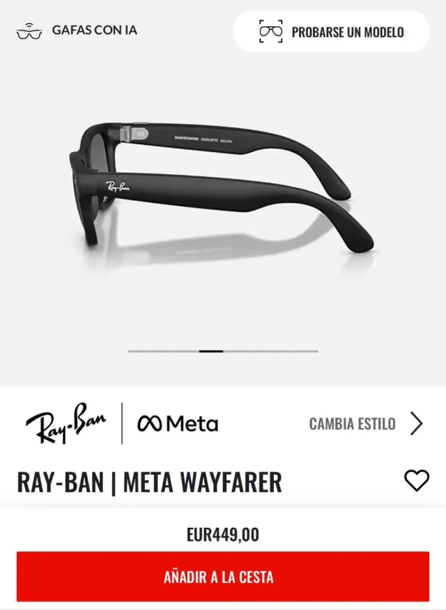Ray-Ban Wayfarer Gen 2 Gafas de Sol