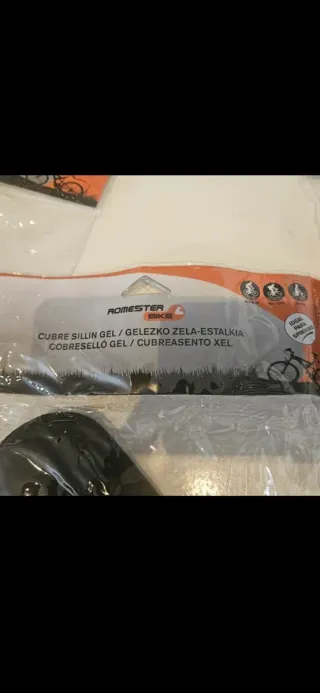 Cubre sillín acolchado GEL