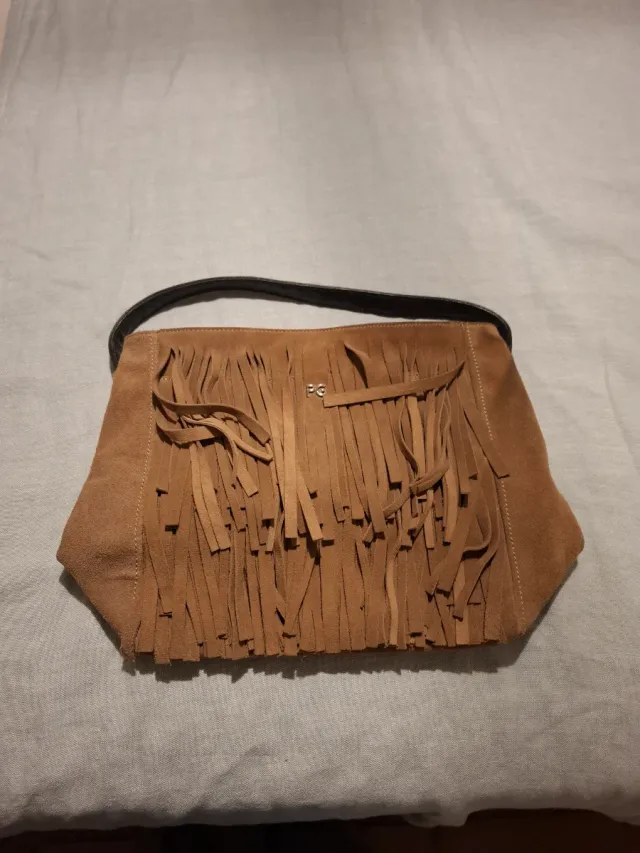 Bolso Purificación García ante camel