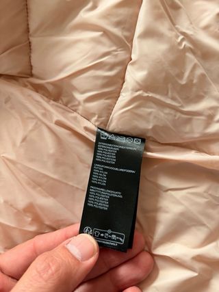 Abrigo Batela Rosa - Talla M