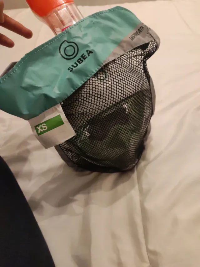 Máscara Snorkel Facial Completa Talla Xs Subea
