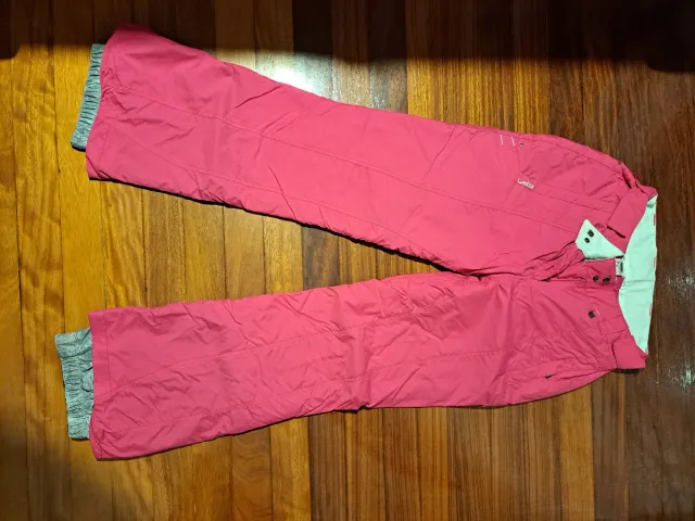 Pantalón de nieve Wedze mujer rosa, talla 40