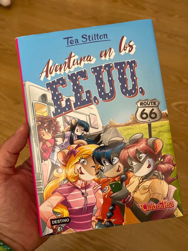 Libro Aventura en los EE.UU. Tea Stilton