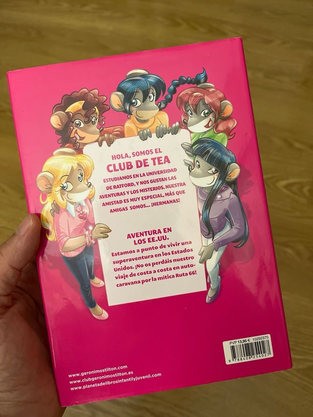 Libro Aventura en los EE.UU. Tea Stilton