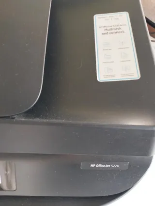 Impresora HP OfficeJet 5220 Negra